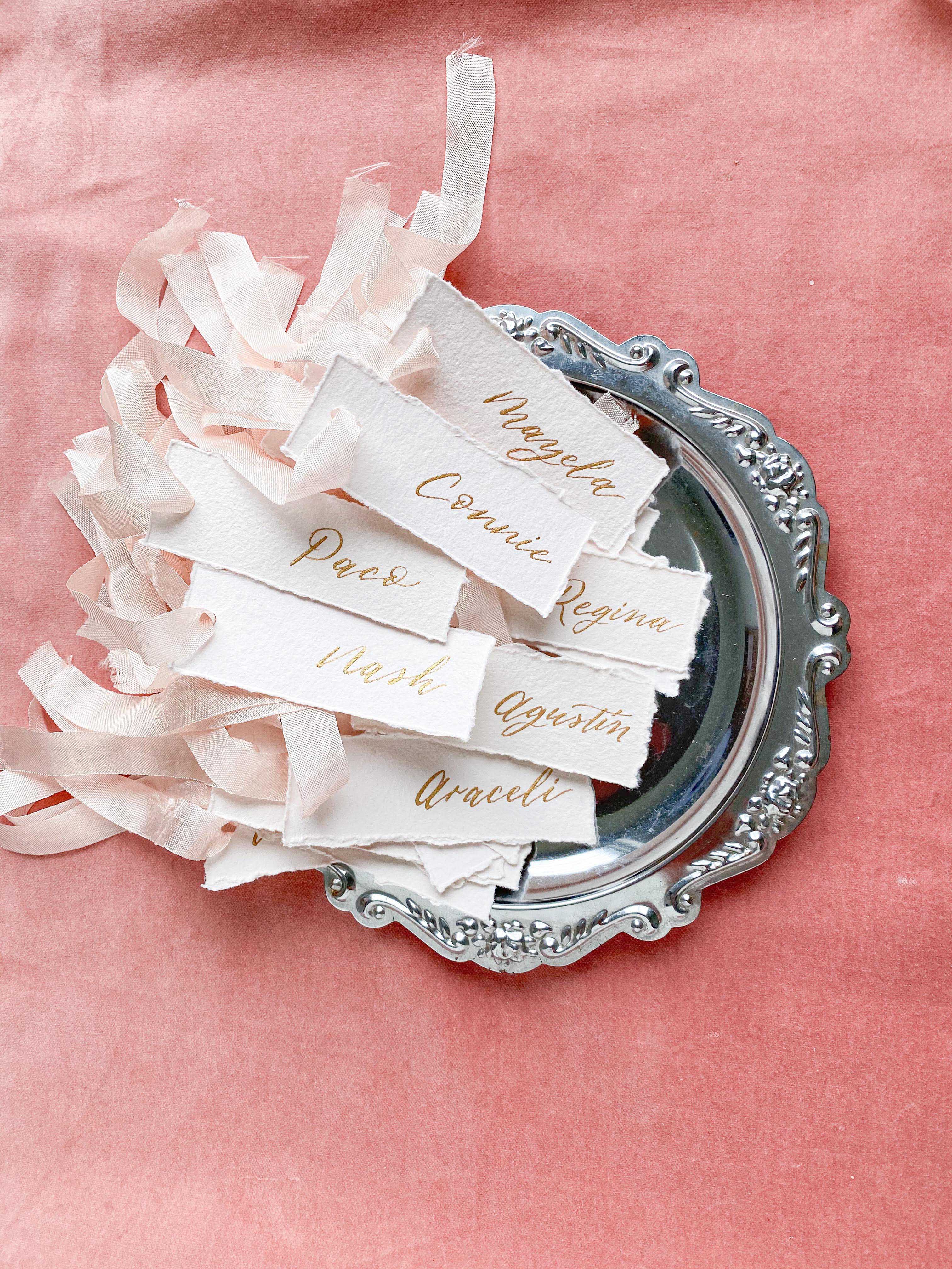 Fotografía de placecards de Coquelicot  - 28508 
