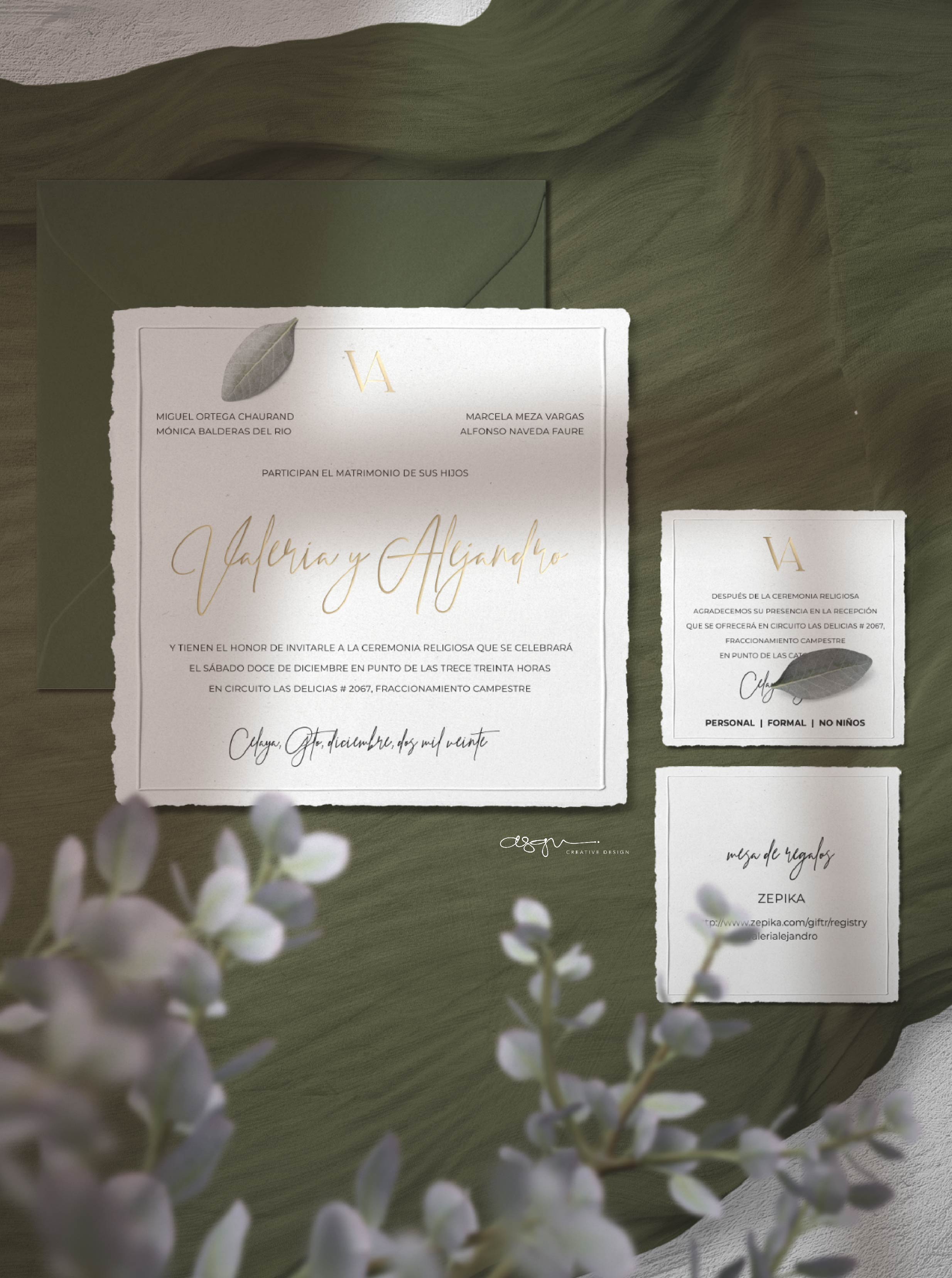 Fotografía de INVITACIONES DIGITALES de ASGV Design - 32875 