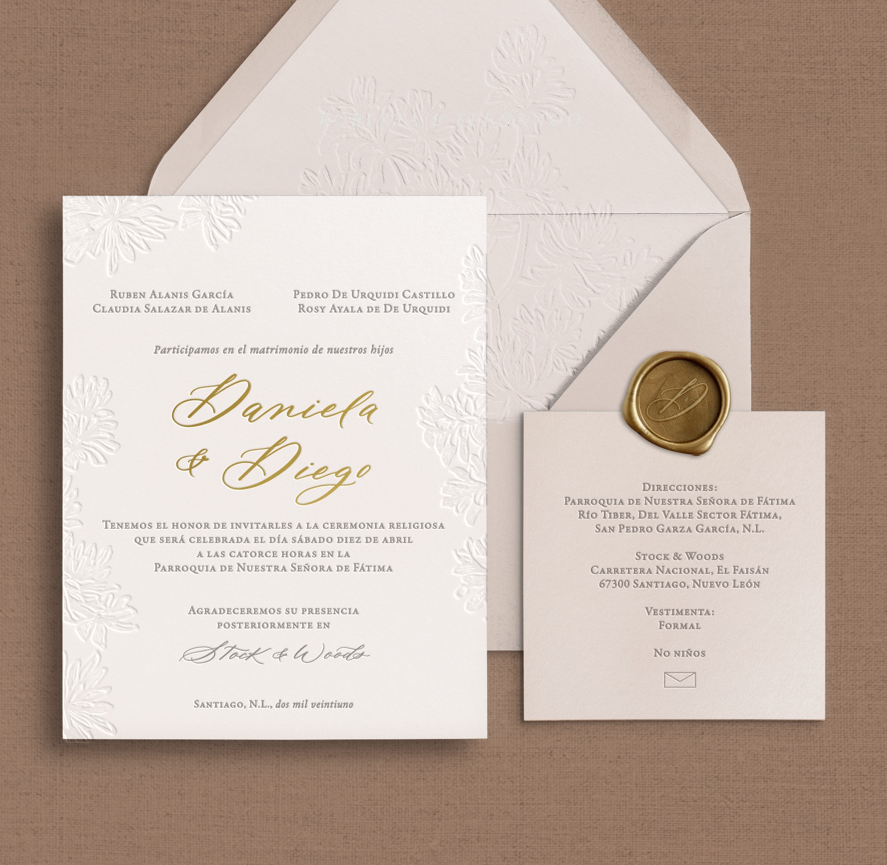 Fotografía de Invitaciones digitales de boda de Coquelicot  - 33317 