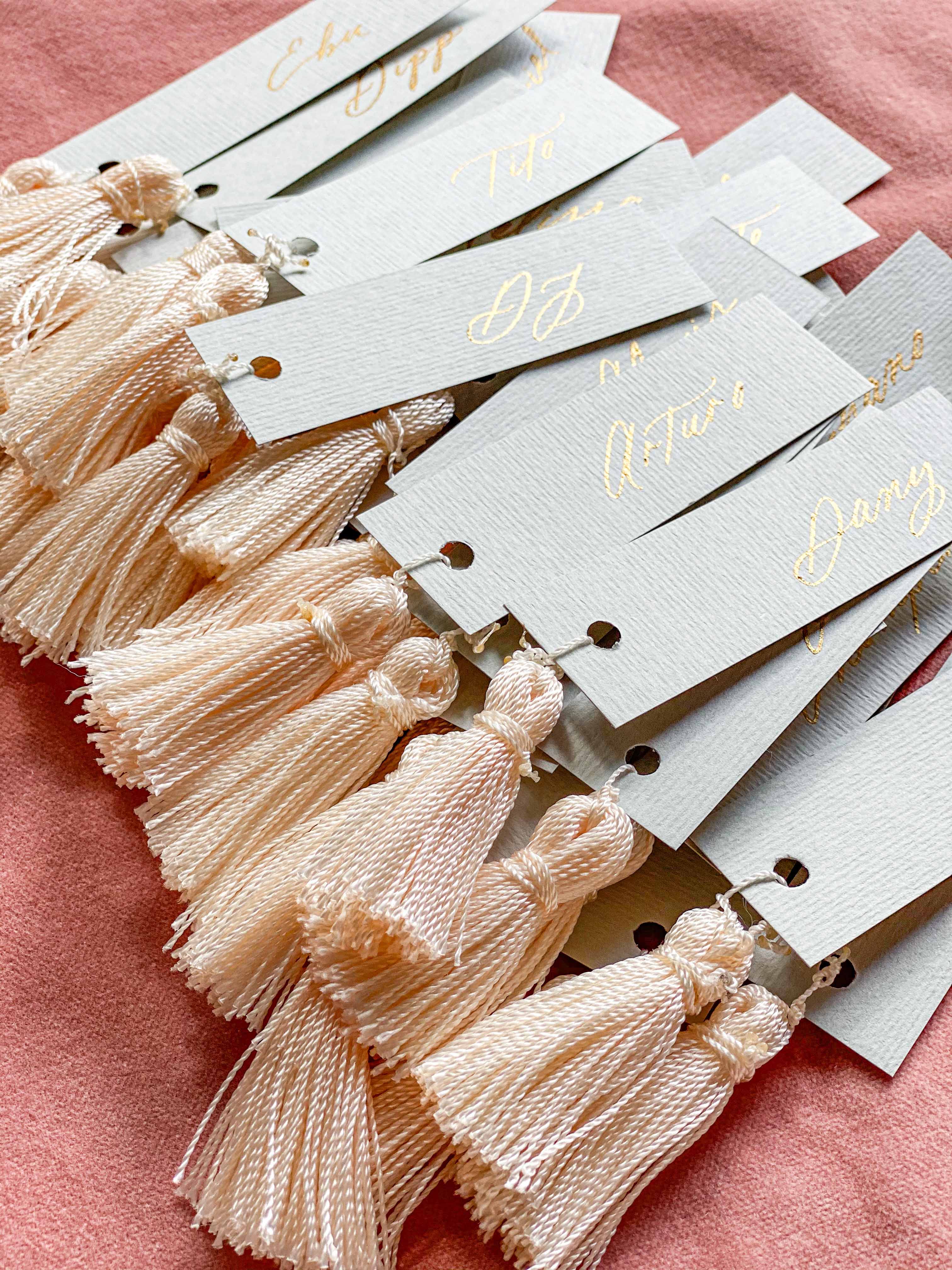 Fotografía de placecards de Coquelicot  - 33347 
