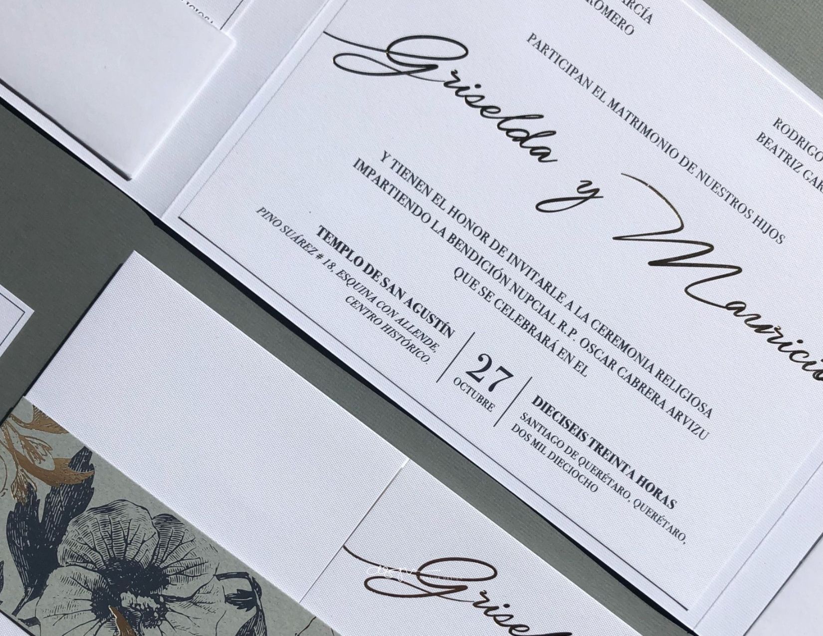 Fotografía de INVITACIONES IMPRESAS de ASGV Design - 34083 