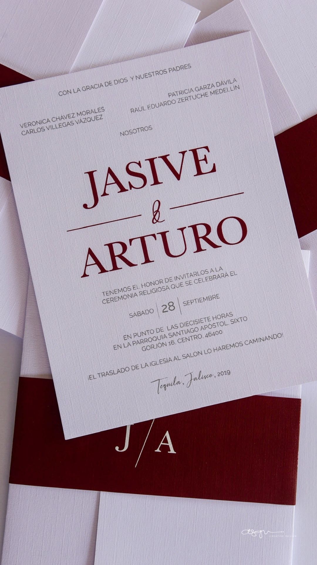Fotografía de INVITACIONES IMPRESAS de ASGV Design - 34088 