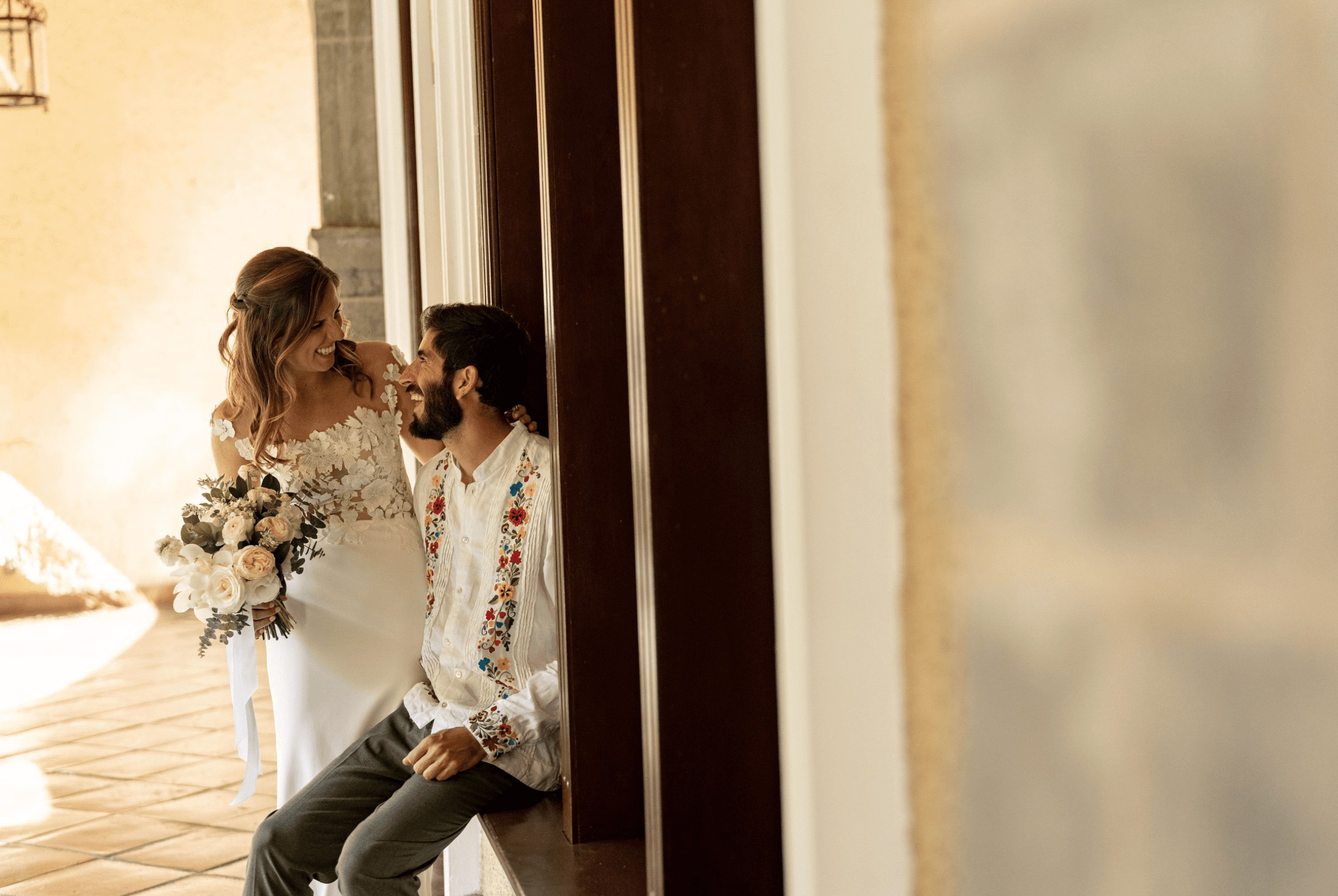 Fotografía de La conmovedora unión de Jenna y Rodrigo en Sa de Molvo Weddings - 44899 