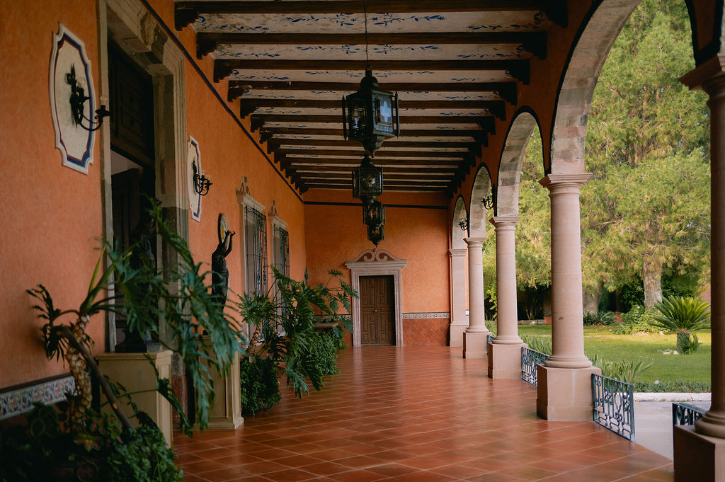 Fotografía de Patio central de Hacienda la Cieneguita - 48508 