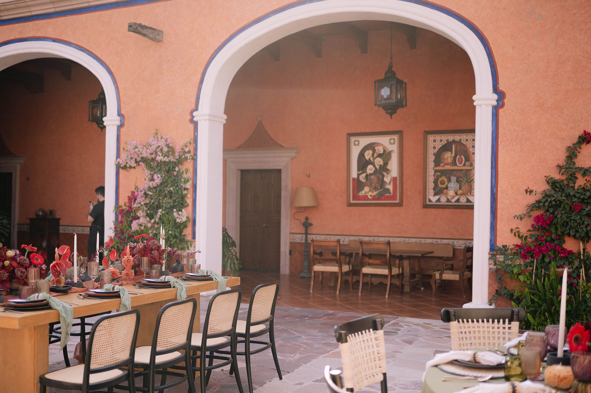 Fotografía de Patio central de Hacienda la Cieneguita - 48514 