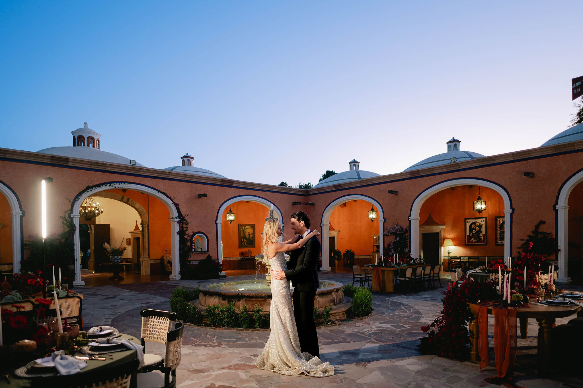 Fotografía de Patio central de Hacienda la Cieneguita - 48515 