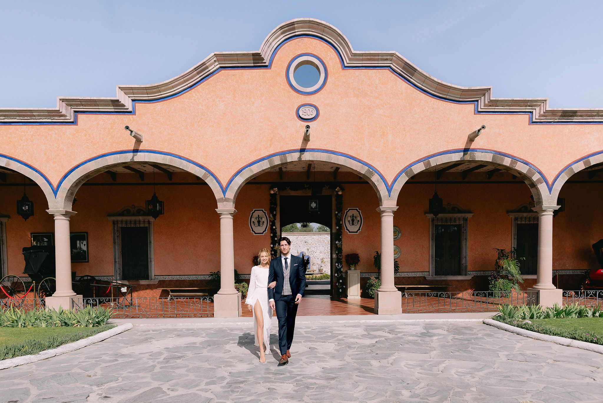Fotografía de Patio central de Hacienda la Cieneguita - 48521 
