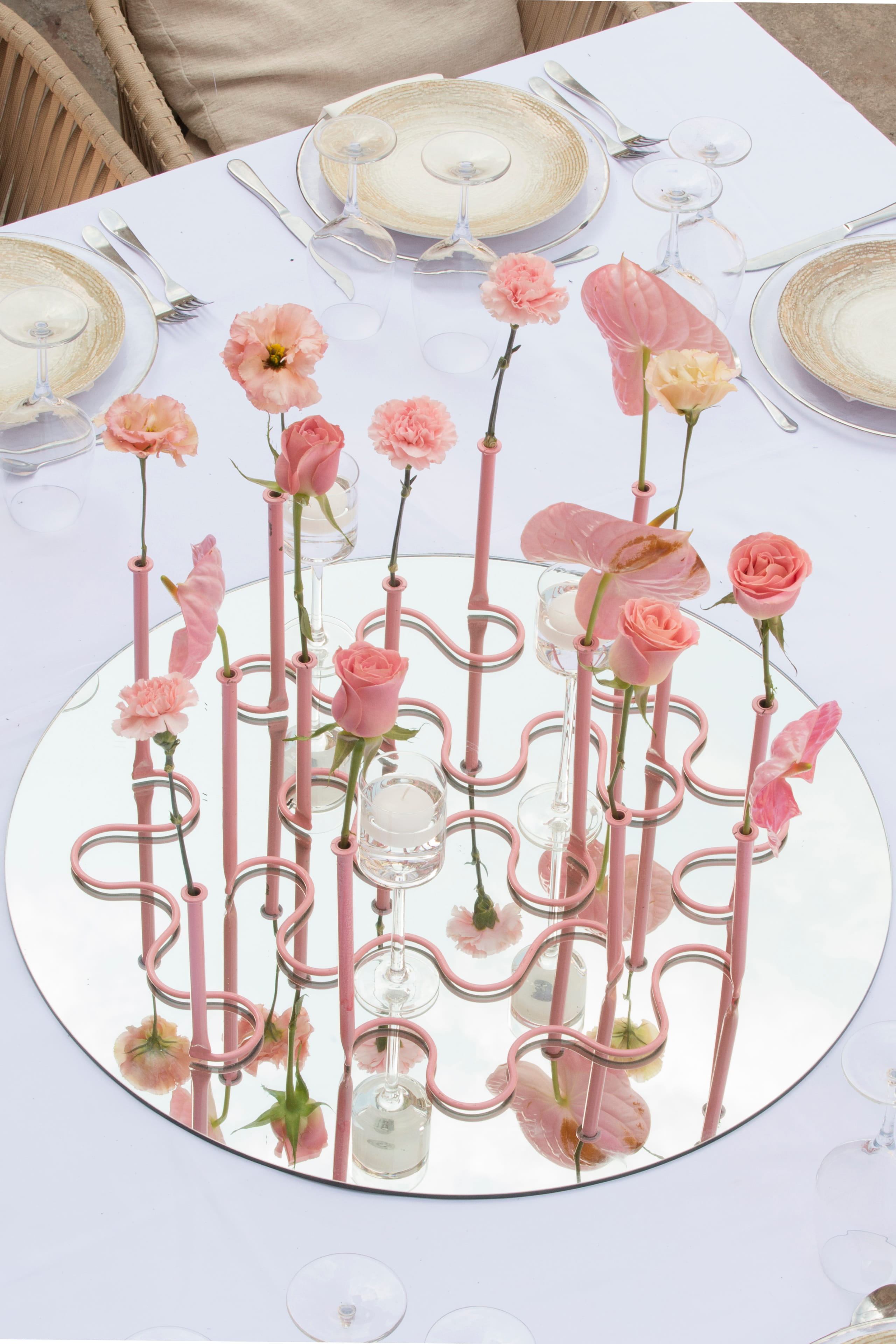 Fotografía de Mariana&Pedro de Albaricoque Atelier Floral - 49813 