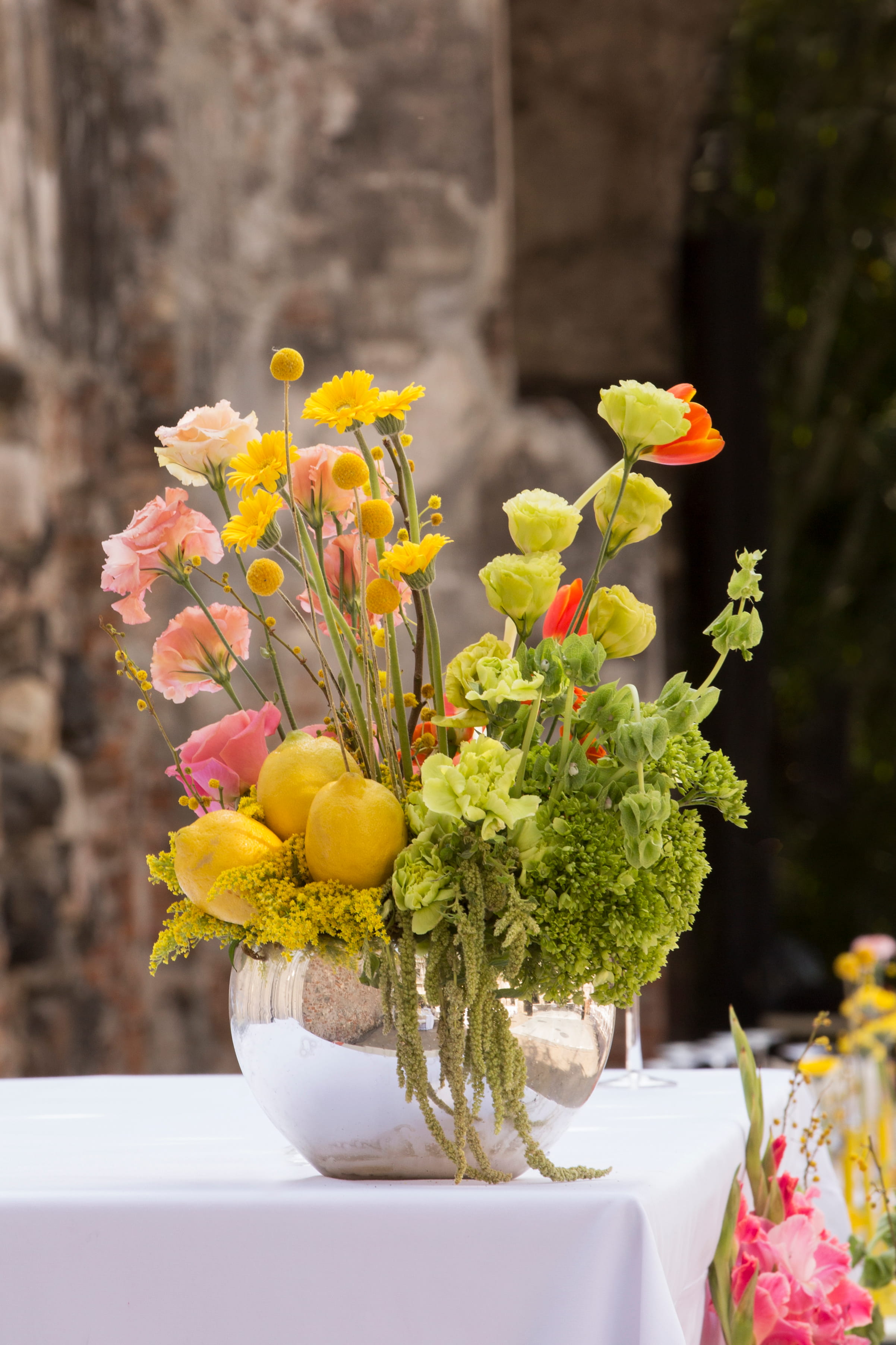 Fotografía de Mariana&Pedro de Albaricoque Atelier Floral - 49814 