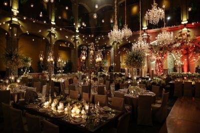 Fotografía de bodas de noche de Club de Banqueros de México - 9811 