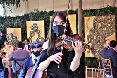 Fotografía de Videos banquete concepto MODERNO  de Violines Familia Musical Cortes - 29814 