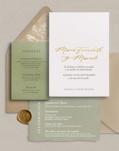 Fotografía de Invitaciones digitales de boda de Coquelicot  - 33313 